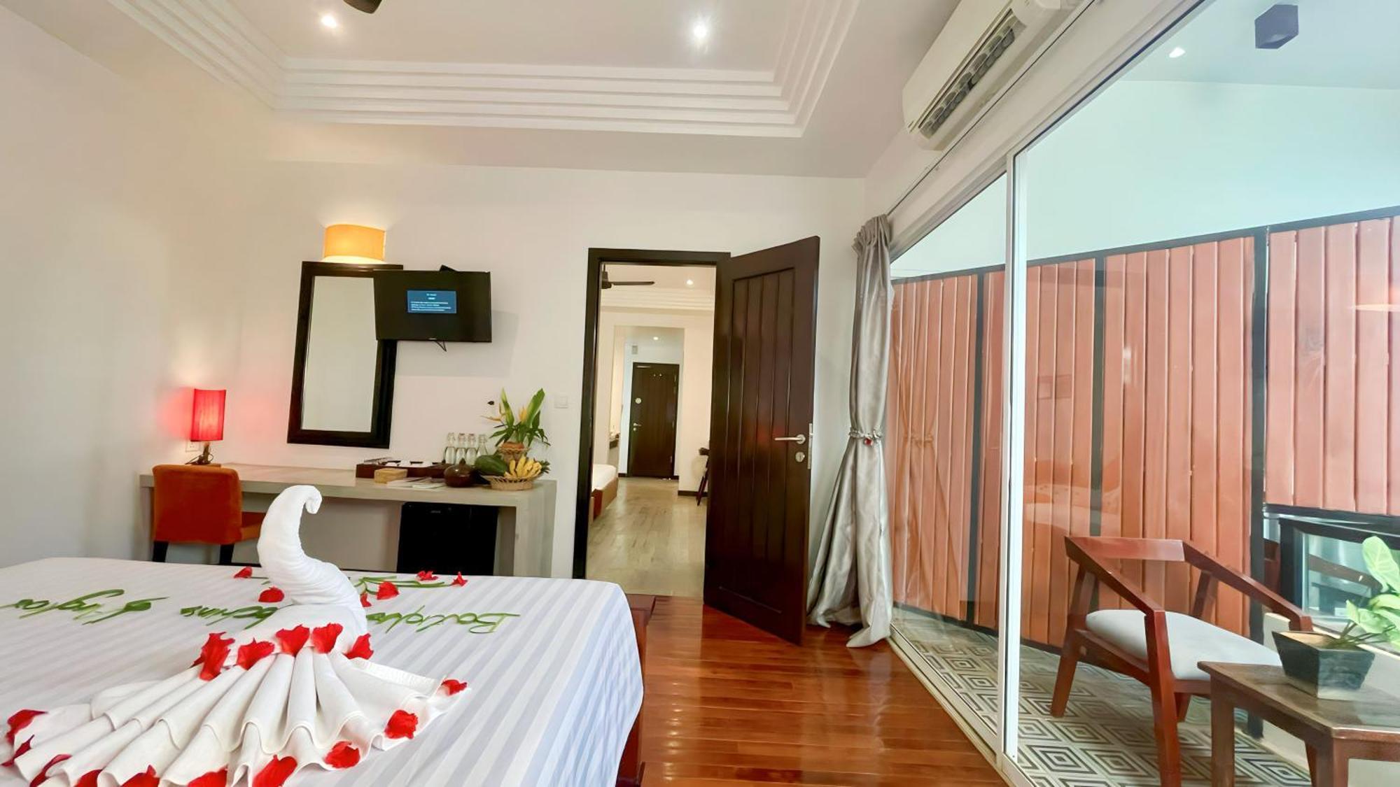 Boutique Indochine D'Angkor Hotel Siem Reap Quarto foto
