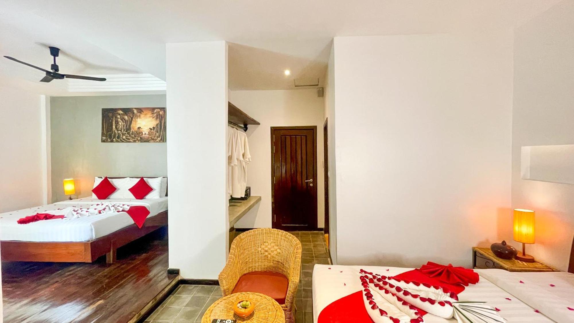 Boutique Indochine D'Angkor Hotel Siem Reap Quarto foto