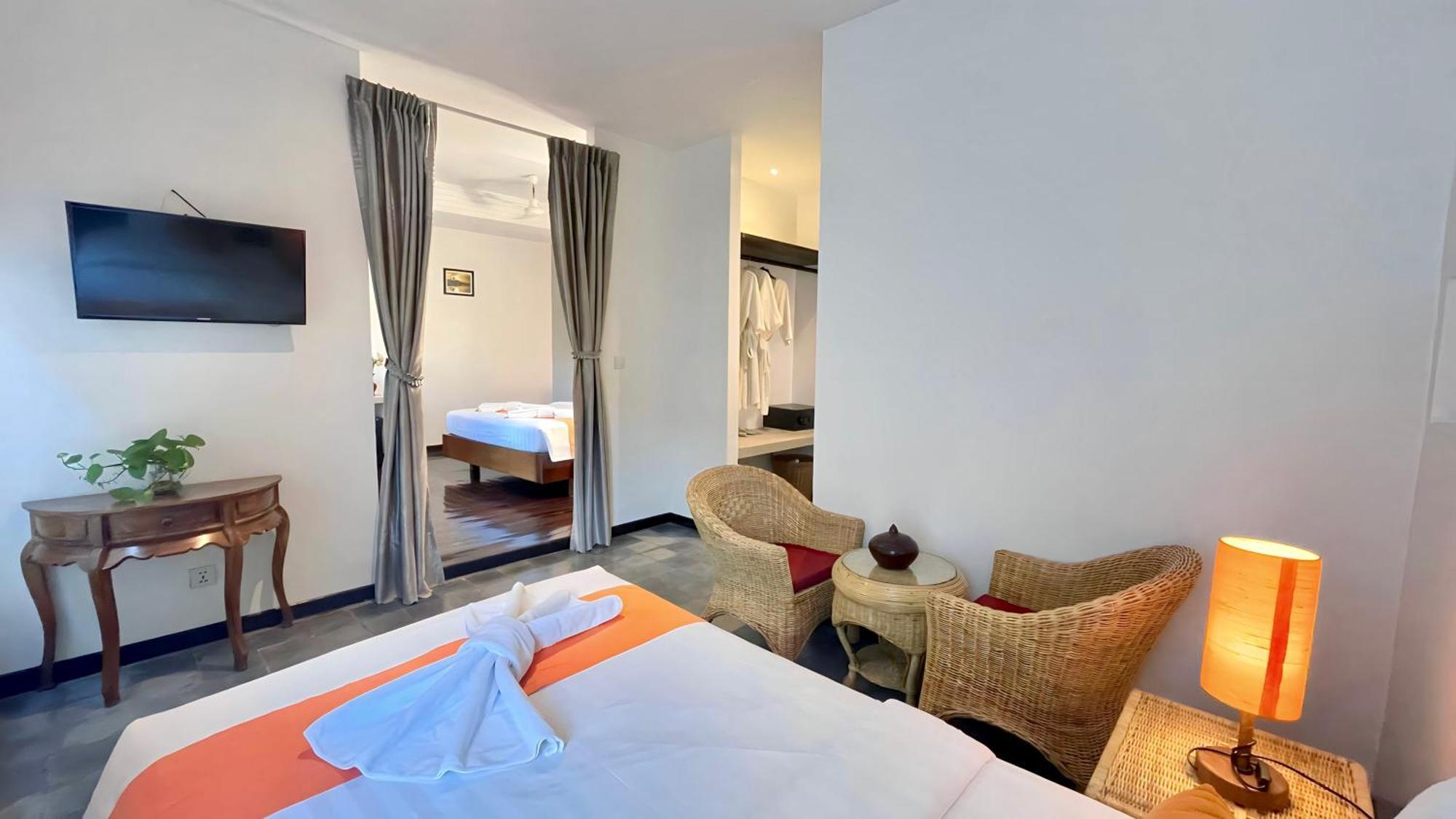 Boutique Indochine D'Angkor Hotel Siem Reap Quarto foto