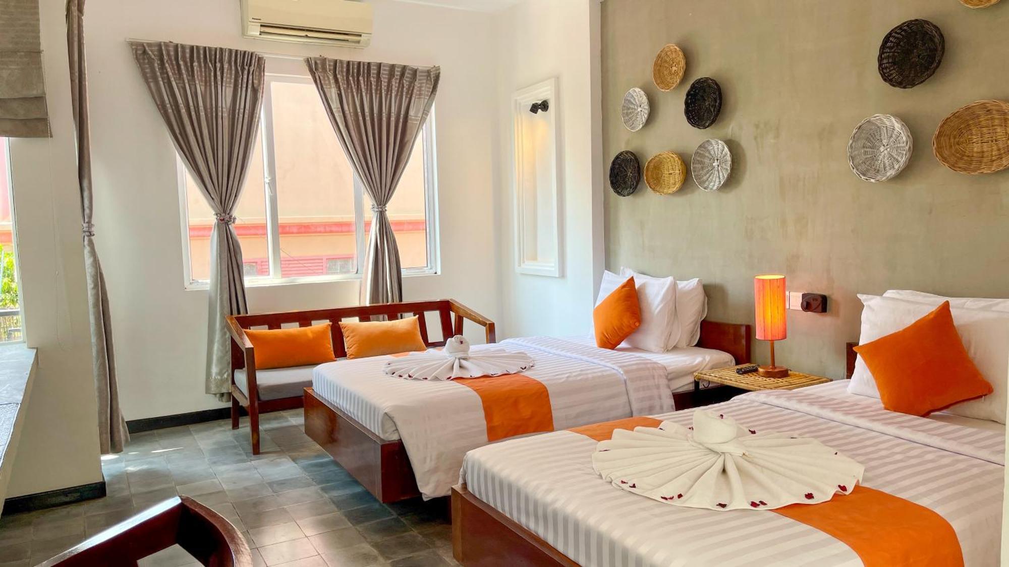 Boutique Indochine D'Angkor Hotel Siem Reap Quarto foto
