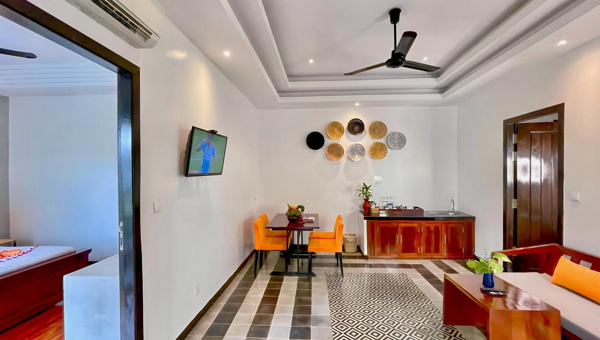 Boutique Indochine D'Angkor Hotel Siem Reap Quarto foto