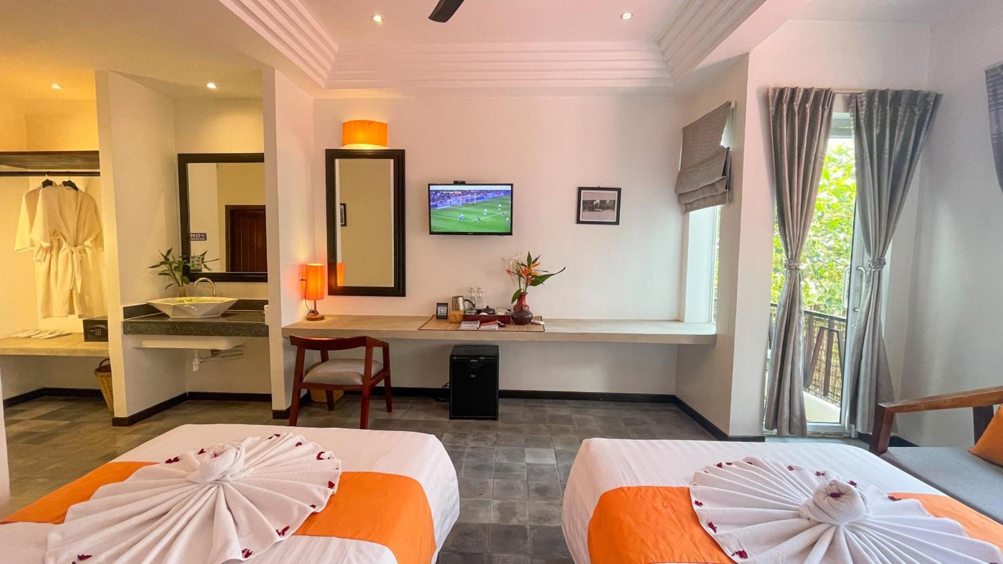 Boutique Indochine D'Angkor Hotel Siem Reap Quarto foto