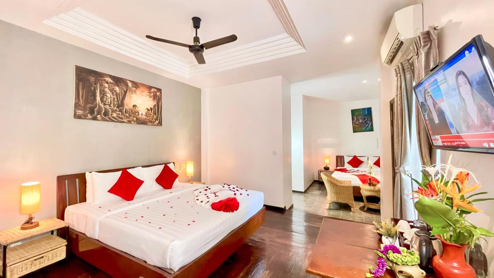 Boutique Indochine D'Angkor Hotel Siem Reap Quarto foto