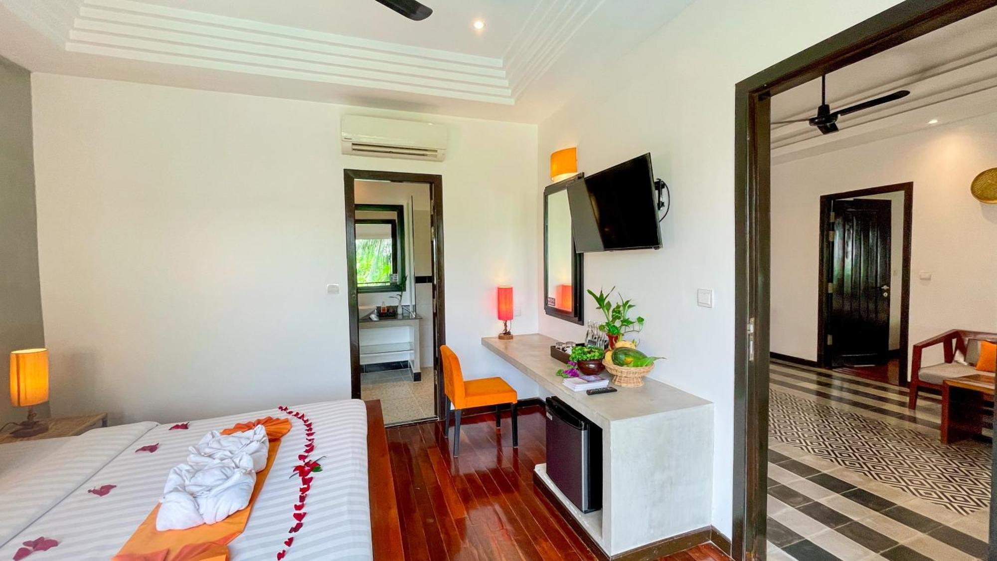 Boutique Indochine D'Angkor Hotel Siem Reap Quarto foto