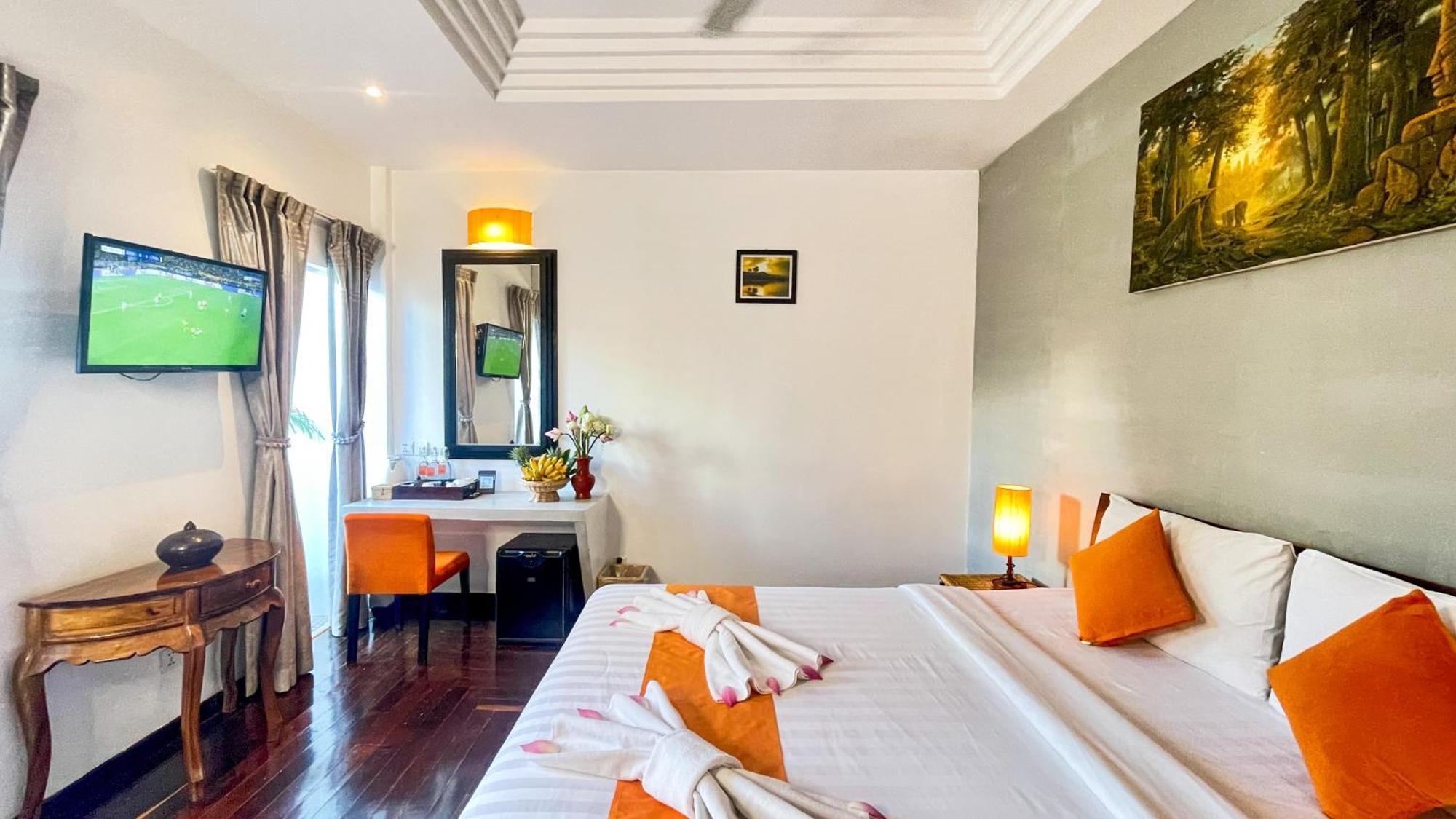 Boutique Indochine D'Angkor Hotel Siem Reap Quarto foto
