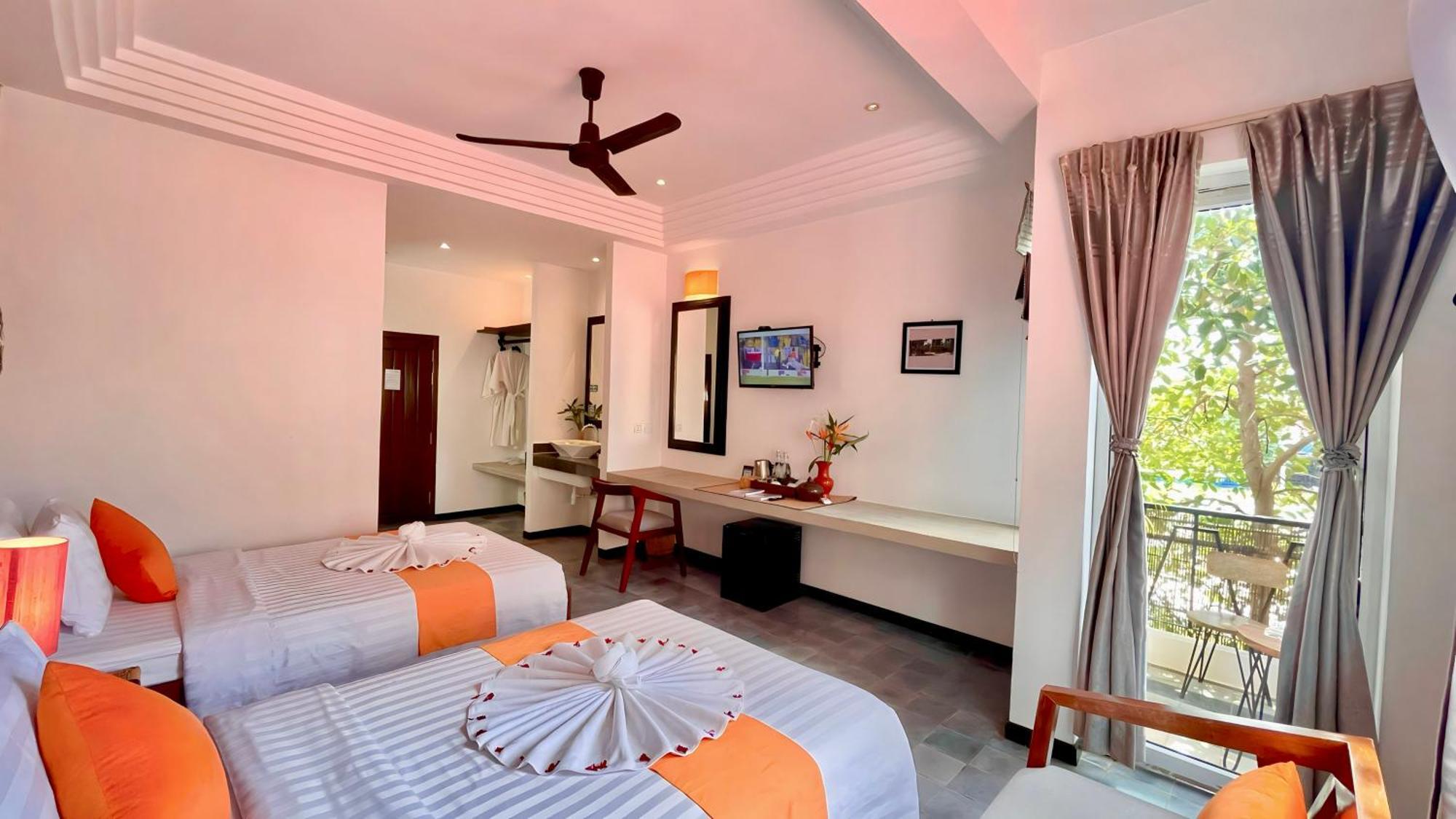 Boutique Indochine D'Angkor Hotel Siem Reap Quarto foto