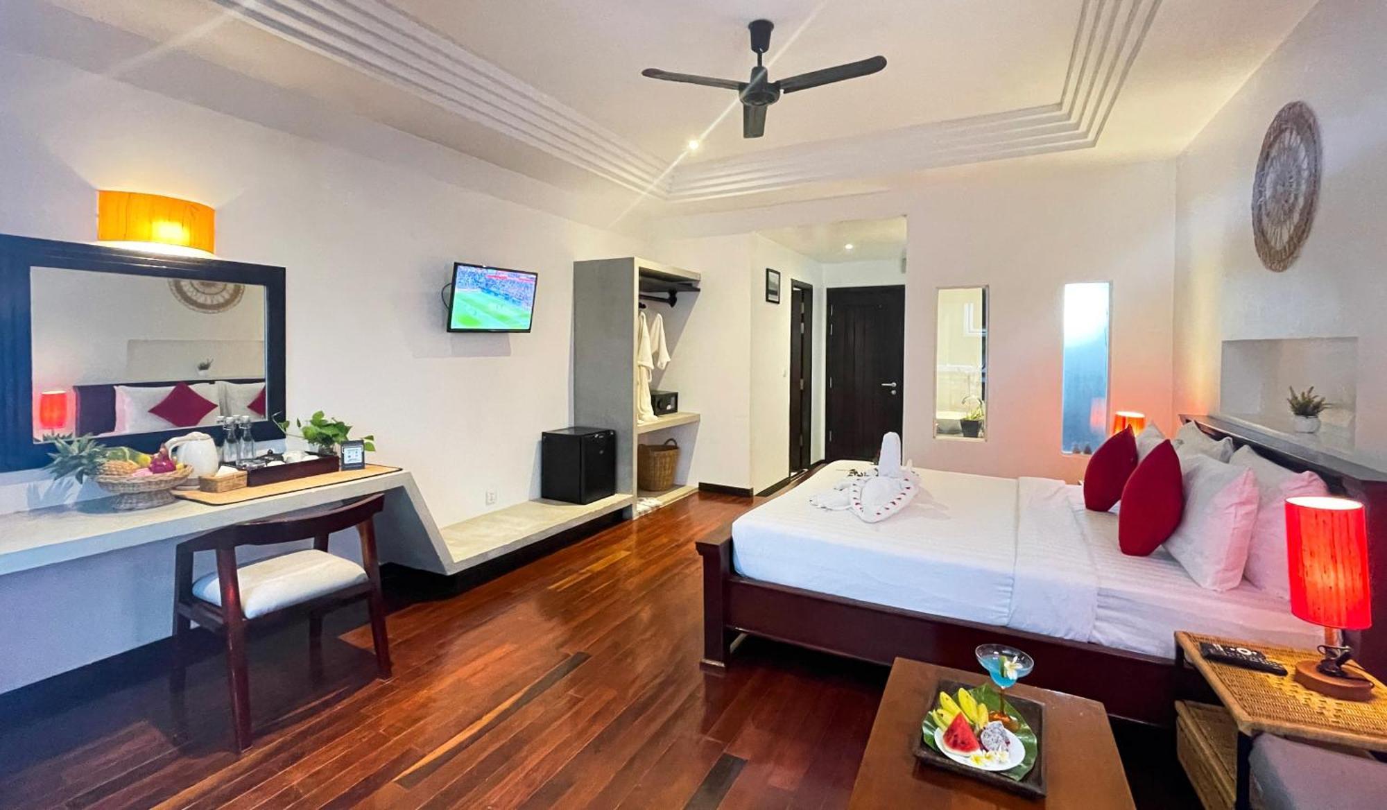 Boutique Indochine D'Angkor Hotel Siem Reap Quarto foto