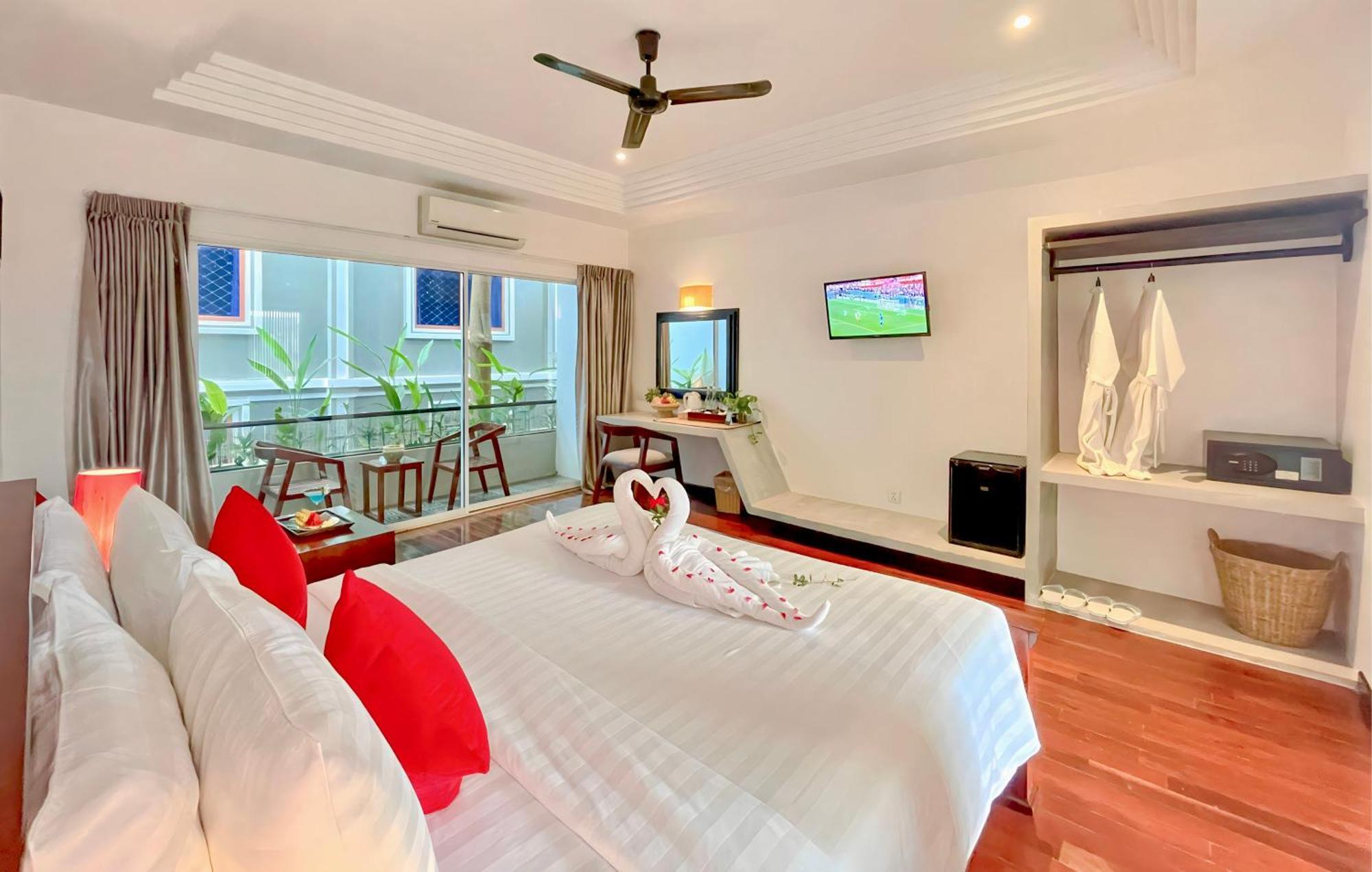 Boutique Indochine D'Angkor Hotel Siem Reap Quarto foto