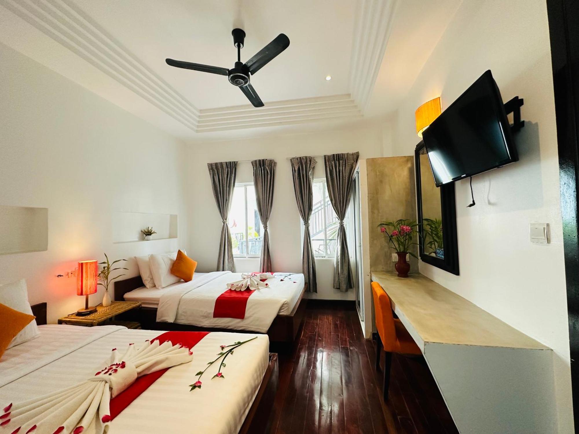 Boutique Indochine D'Angkor Hotel Siem Reap Quarto foto