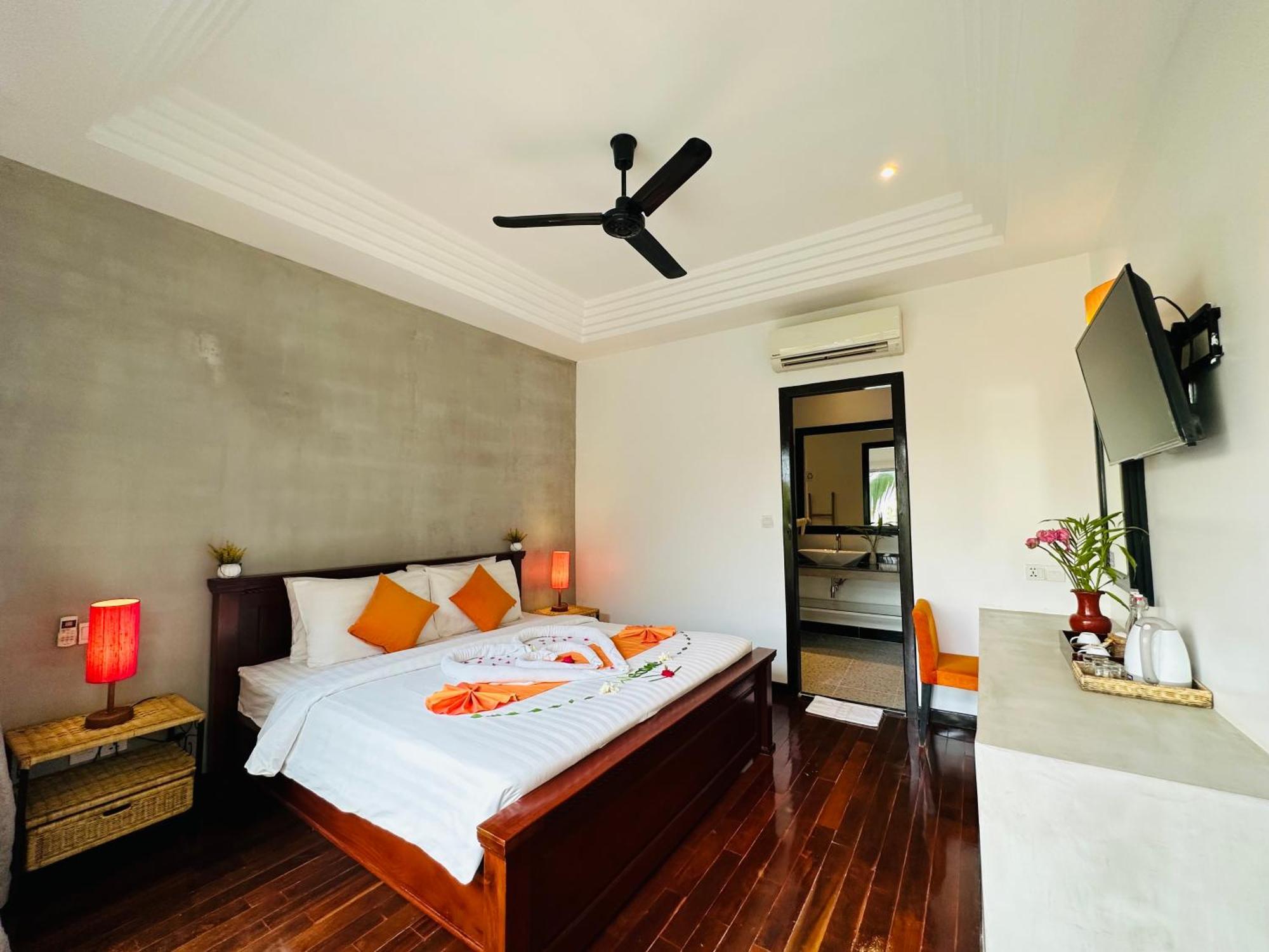 Boutique Indochine D'Angkor Hotel Siem Reap Quarto foto